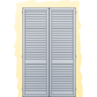 Persiana porta storica